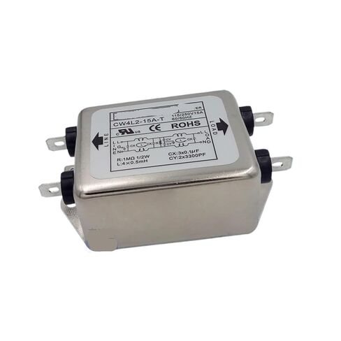 CW4L2-3A/6A/10A/15A/20A-T Bipolar Filter Power Filter Enhanced T Single-Phase AC Anti-Interference(CW4L2-3A-T) in Kuwait