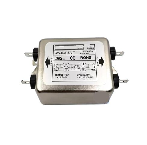 CW4L2-3A/6A/10A/20A-T Plug-in Interface Single-Phase 220V servo Power Filter Double-Stage AC(CW4L2-6A-T) in Saudi Arabia