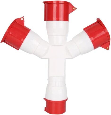 2-way 3-way industrial plug and socket connector Y-type 1 to 3 3/4/5 core 16A/32A(1014) in Saudi Arabia