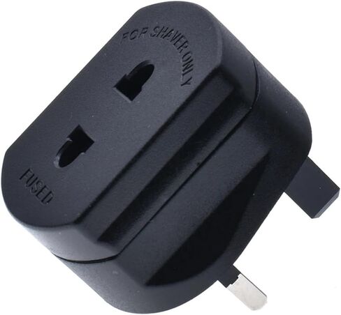 محول مع مصهر 1A مقبس شحن أبيض وأسود 13A250V (أسود 988) in Kuwait