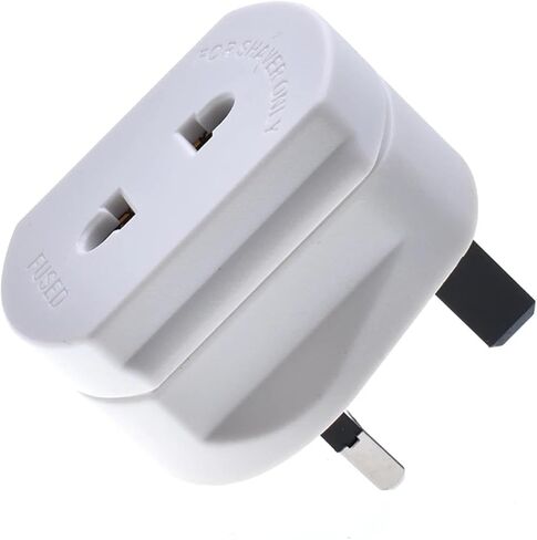 Adapter with 1A fuse white and black charging socket 13A250V(Black 988) in Saudi Arabia
