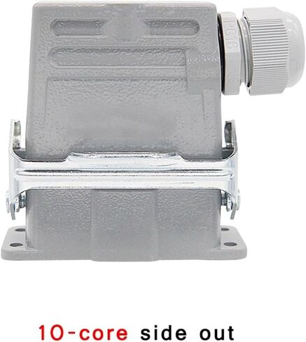 Rectangular Heavy Duty Connector Plug, HDC-HA-10, 16, 32 Pin Connectors(HA-10-SIDE) in Saudi Arabia