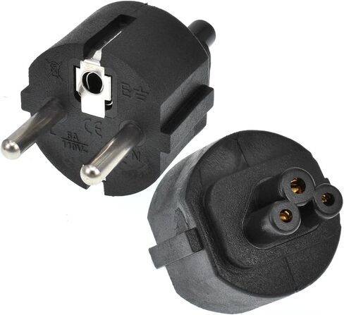 CEE7 power cord adapter IEC320 C5(C13-EU) in Kuwait