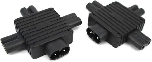 1 قطعة 8 على شكل C8 2-pin ذكر إلى 3-pin أنثى C7 مقسم محول الطاقة in Kuwait