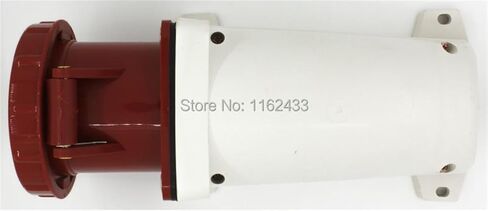 63A 3P E 4 pin 380-415V IP67 134 Three Phase Watertight Industrial Surface mounting Socket in Saudi Arabia