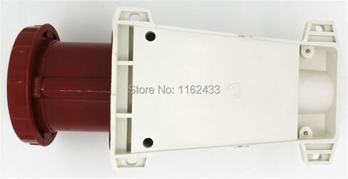 63A 3P E 4 pin 380-415V IP67 134 Three Phase Watertight Industrial Surface mounting Socket in Saudi Arabia