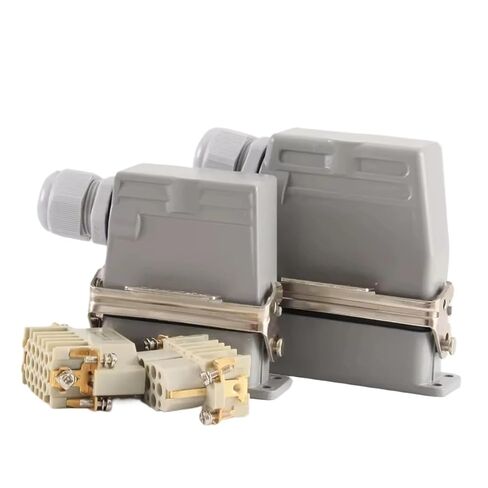 Heavy Duty Connector HD Female Male Industrial Waterproof Connector 15-128P Copper Core for Machines and Equipment(Top Out Type,1SET_80P) in Saudi Arabia