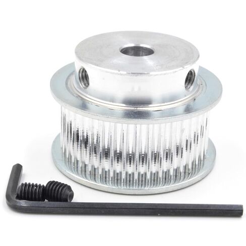 45 46 48 أسنان HTD 3M توقيت بكرة تتحمل 5/6/6.35/7/8/10/12/14/15/16/18/19/25 لعرض حزام HTD3M 6/10/15 مم 45T 46T 48T(24 مم-(شكل BF)، 48 أسنان، 6 مم) in Kuwait