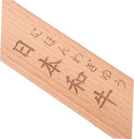 Sosoport Japanese Food Name Tag Decor Serving Plate Decoration for Sushi Sashimi and Bbq Eye Catching Kitchen Label for Japanese Restaurant and in Saudi Arabia