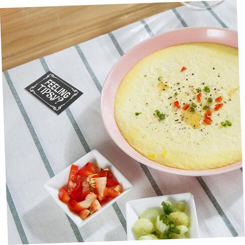 OSALADI 10Pcs Feeling Tipsy Stickers for Restaurant and Bar Decorative Labels for Seamless Communication with Customers and Material Easy to Read in Kuwait