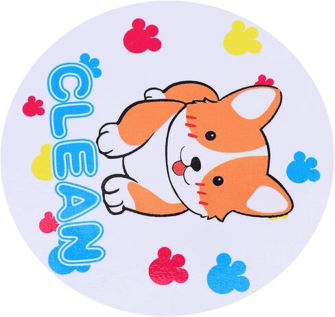 Dishwasher Clean Dirty Magnet Sticker Double-Sided Magnetic Indicator for Kitchen Sturdy and Easy to Use Cleaning Sign for Home Appliances in Saudi Arabia