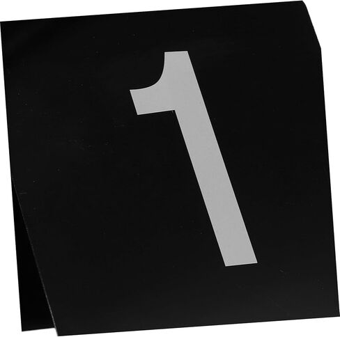 50Pcs Table Number Cards Elegant Double Sided Signs for Weddings Restaurants and Events Seating Cards for Enhanced Service Efficiency Versatile Use in Saudi Arabia