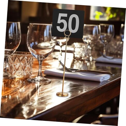 50Pcs Table Number Cards Elegant Double Sided Signs for Weddings Restaurants and Events Seating Cards for Enhanced Service Efficiency Versatile Use in Saudi Arabia