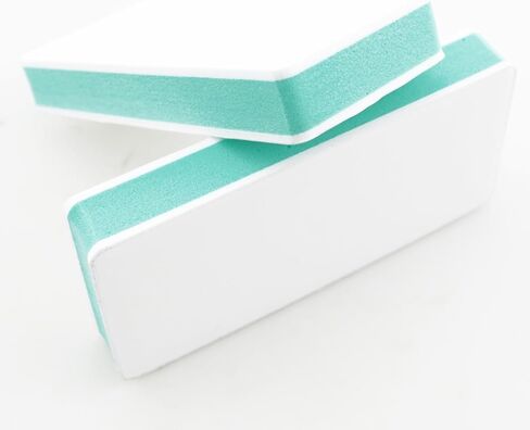 8 قطع إسفنجة تلميع مزدوجة الجوانب مجموعة 6000 حبيبة متعددة الأغراض كتل صنفرة إسفنجية يدوية لحزام الساعة تلميع تنظيف السيارات 3.5 × 1.6 × 0.5 بوصة in Kuwait