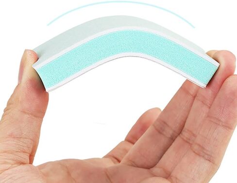 8 قطع إسفنجة تلميع مزدوجة الجوانب مجموعة 6000 حبيبة متعددة الأغراض كتل صنفرة إسفنجية يدوية لحزام الساعة تلميع تنظيف السيارات 3.5 × 1.6 × 0.5 بوصة in Kuwait