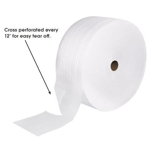 Aviditi 1/8" x 48" x 550' Perforated Air Foam Roll in Saudi Arabia