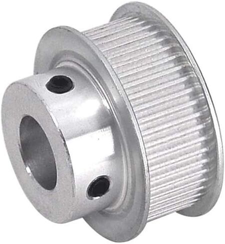 GT2 100T Timing Belt Pulley 6.35mm Bore 2mm Pitch Synchronous Wheel For 6mm Width Belt for 3D Printer CNC (tooth width: 7mm, bore: 6.35mm) in Kuwait