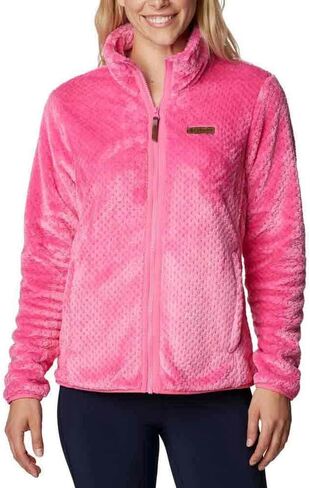 Columbia Womens Fire Side II Sherpa Full Zip Fleece Jacket, Rich Wine, X-Large in Kuwait