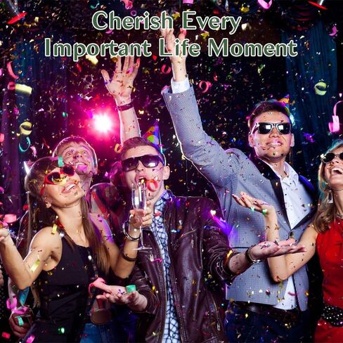 1500W Professional Electric Confetti Machine with Remote & 2.2 lbs Confetti Paper Blower for Weddings, Birthday Parties, Celebrations, Special Events in Kuwait