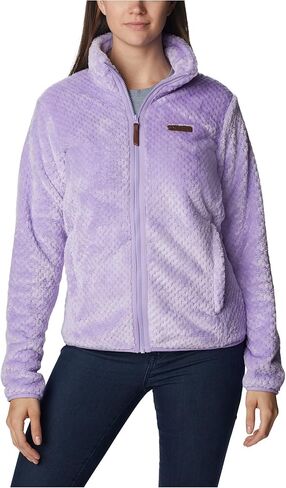 Columbia Womens Fire Side II Sherpa Full Zip Fleece Jacket, Rich Wine, X-Large in Kuwait
