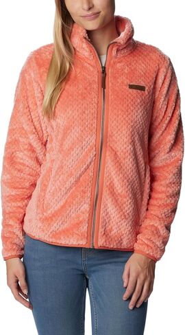 Columbia Womens Fire Side II Sherpa Full Zip Fleece Jacket, Rich Wine, X-Large in Kuwait