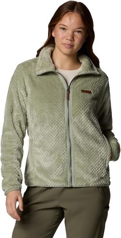Columbia Womens Fire Side II Sherpa Full Zip Fleece Jacket, Rich Wine, X-Large in Kuwait