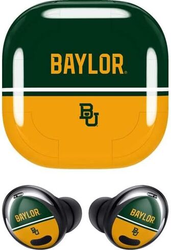 Skinit Decal Audio Skin Compatible with Samsung Galaxy Buds Pro - Officially Licensed Baylor Design in Saudi Arabia