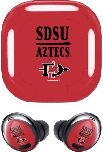 Skinit Decal Audio Skin Compatible with Samsung Galaxy Buds Pro - Officially Licensed San Diego State Aztecs Design in Saudi Arabia