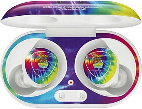 Skinit Decal Audio Skin Compatible with Samsung Galaxy Buds+ - Officially Licensed Warner Bros Scooby-Doo Tie Dye Design in Saudi Arabia