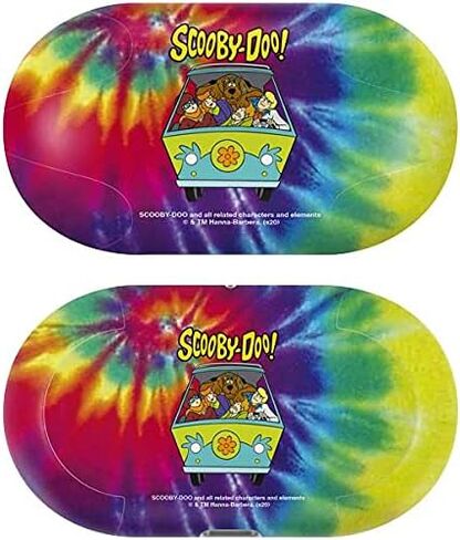 Skinit Decal Audio Skin Compatible with Samsung Galaxy Buds+ - Officially Licensed Warner Bros Scooby-Doo Tie Dye Design in Saudi Arabia