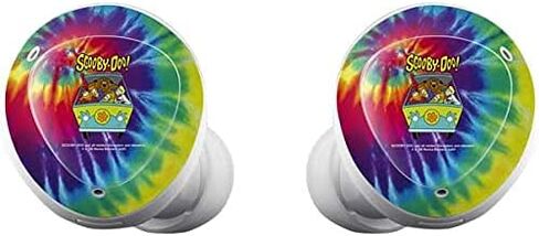 Skinit Decal Audio Skin Compatible with Samsung Galaxy Buds+ - Officially Licensed Warner Bros Scooby-Doo Tie Dye Design in Saudi Arabia