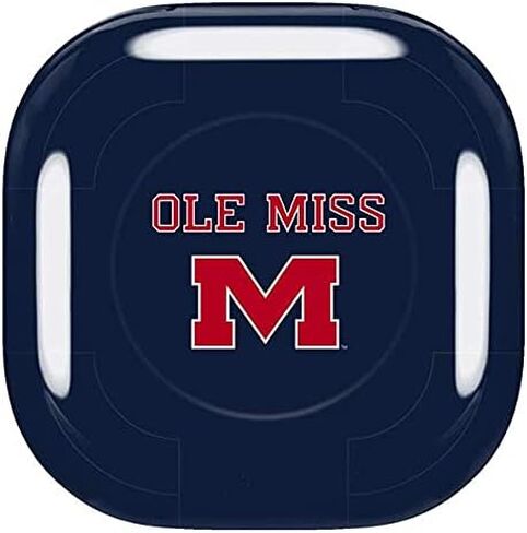 غلاف صوتي من Skinit متوافق مع Samsung Galaxy Buds Pro - تصميم Ole Miss Blue مرخص رسميًا in Saudi Arabia