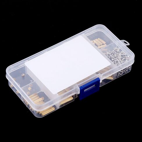 Brass Standoff Kit 270PCS M2 Female Thread Spacers with Storage Box for PCB Motherboard Electronics Hardware Installation in Saudi Arabia