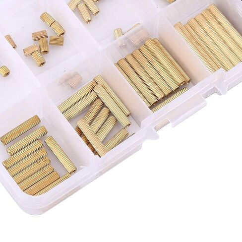 Brass Standoff Kit 270PCS M2 Female Thread Spacers with Storage Box for PCB Motherboard Electronics Hardware Installation in Saudi Arabia