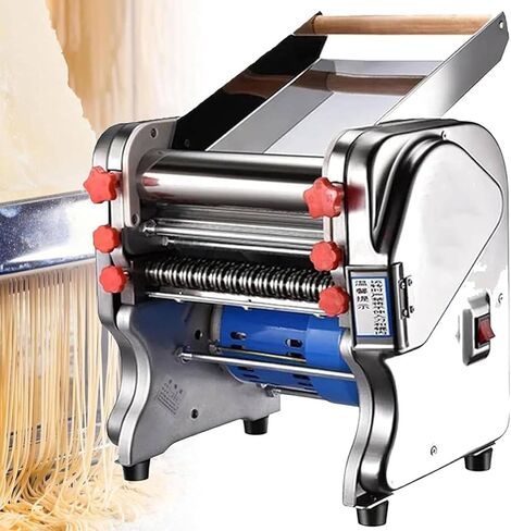 Pasta Machine Noodle Machine Household Stainless Steel Electric Noodle Press Commercial Small Automatic Noodle Machine for Kitchen Pasta Cutter,FKM-180 in Saudi Arabia