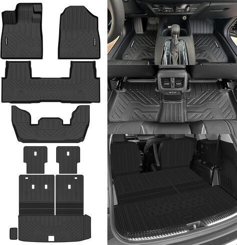 Naibeve Floor Mats for 2008-2018 Mercedes-Benz Sprinter - All Weather for Mercedes-Benz Sprinter Floor Mats Waterproof Interior Accessories in Saudi Arabia