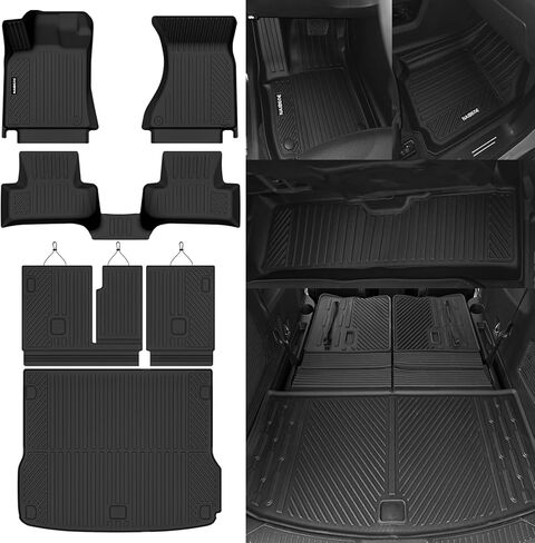 Naibeve Floor Mats for 2008-2018 Mercedes-Benz Sprinter - All Weather for Mercedes-Benz Sprinter Floor Mats Waterproof Interior Accessories in Saudi Arabia