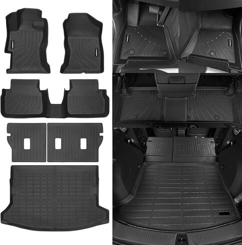 Naibeve Floor Mats for 2008-2018 Mercedes-Benz Sprinter - All Weather for Mercedes-Benz Sprinter Floor Mats Waterproof Interior Accessories in Saudi Arabia