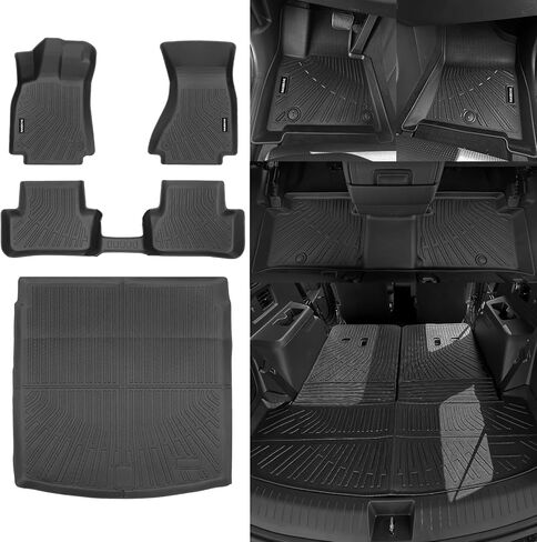 Naibeve Floor Mats for 2008-2018 Mercedes-Benz Sprinter - All Weather for Mercedes-Benz Sprinter Floor Mats Waterproof Interior Accessories in Saudi Arabia