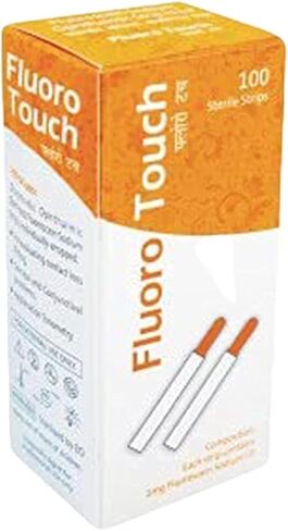 Ophthalmic Fluoro Touch Strips - (100) Pack of 100 Strips in Saudi Arabia