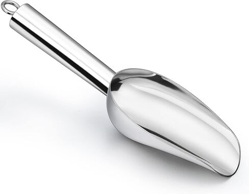 LIANYU Mini Ice Scooper for Freezer 4PCS, 3oz Stainless Steel Cookie Scoop, Mini Metal Food Scooper for Candy Flour Sugar, Utility Scoop for Canisters Kitchen, Mirror Finish, Dishwasher Safe, Gold in Kuwait