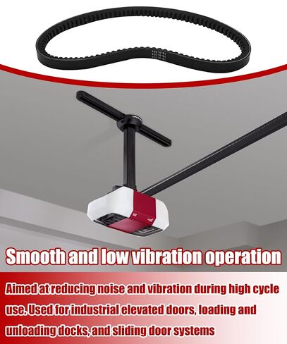 16-5L304 Notched V-Belt Compatible with LiftMaster Commercial Door Operators,Such as H,HJ,J,DH,DHJ,SL575GL (30.4in 5/8in) in Saudi Arabia