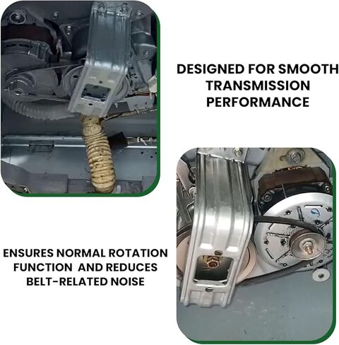 Z-487E V-Belt متوافق مع Skyworth Midea Classique CL6EL BK6EL Comfee 368195 SM650EL NWM60 تحميل علوي للغسالة، حزام محرك استبدال حزام بكرة ناقل الحركة in Kuwait