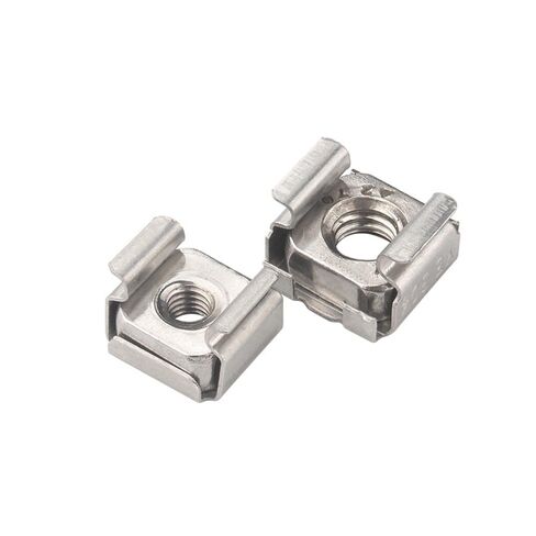 Cage Nuts,Small Parts, A2-70 304 Stainless Steel Square Clip Floating Cassette Cage Nut Server Cabinet Shelf Rack Mount M12 (Size : 10Pcs M6) in Saudi Arabia