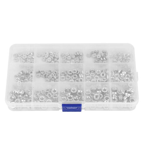 300 Nuts Pressure Rivet self Fastening Nuts Metal Fastener Tool for Automotive, Furniture Upholstery, Sheet Metal Assembly and Industrial Products in Saudi Arabia