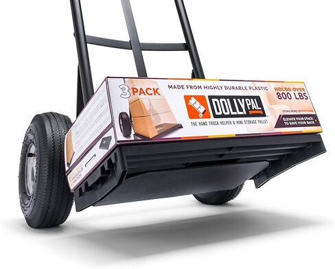 Hand Truck Helper and Mini Storage Pallet 18" x 10" x 1.5" (3-Pack Box) in Saudi Arabia