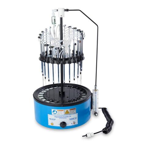 11250-O-RT N-EVAP 24 Position Blowdown Evaporator, Acid Resistant, with Stand for Unheated Evaporation in Saudi Arabia