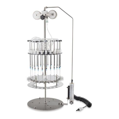11250-O-RT N-EVAP 24 Position Blowdown Evaporator, Acid Resistant, with Stand for Unheated Evaporation in Saudi Arabia