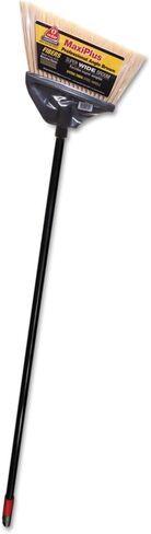 O-Cedar 91351Ea Maxiplus Professional Angle Broom, Polystyrene Bristles, 51-Inch Handle, Black in Kuwait