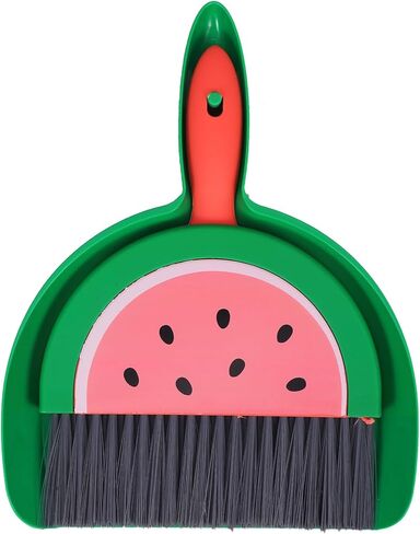Small Dustpan and Brush Set, Watermelon Mini Dustpan and Brush Whisk Broom,Watermelon in Saudi Arabia